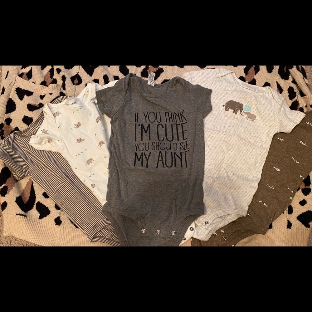 18mo onesies. No stains or tears